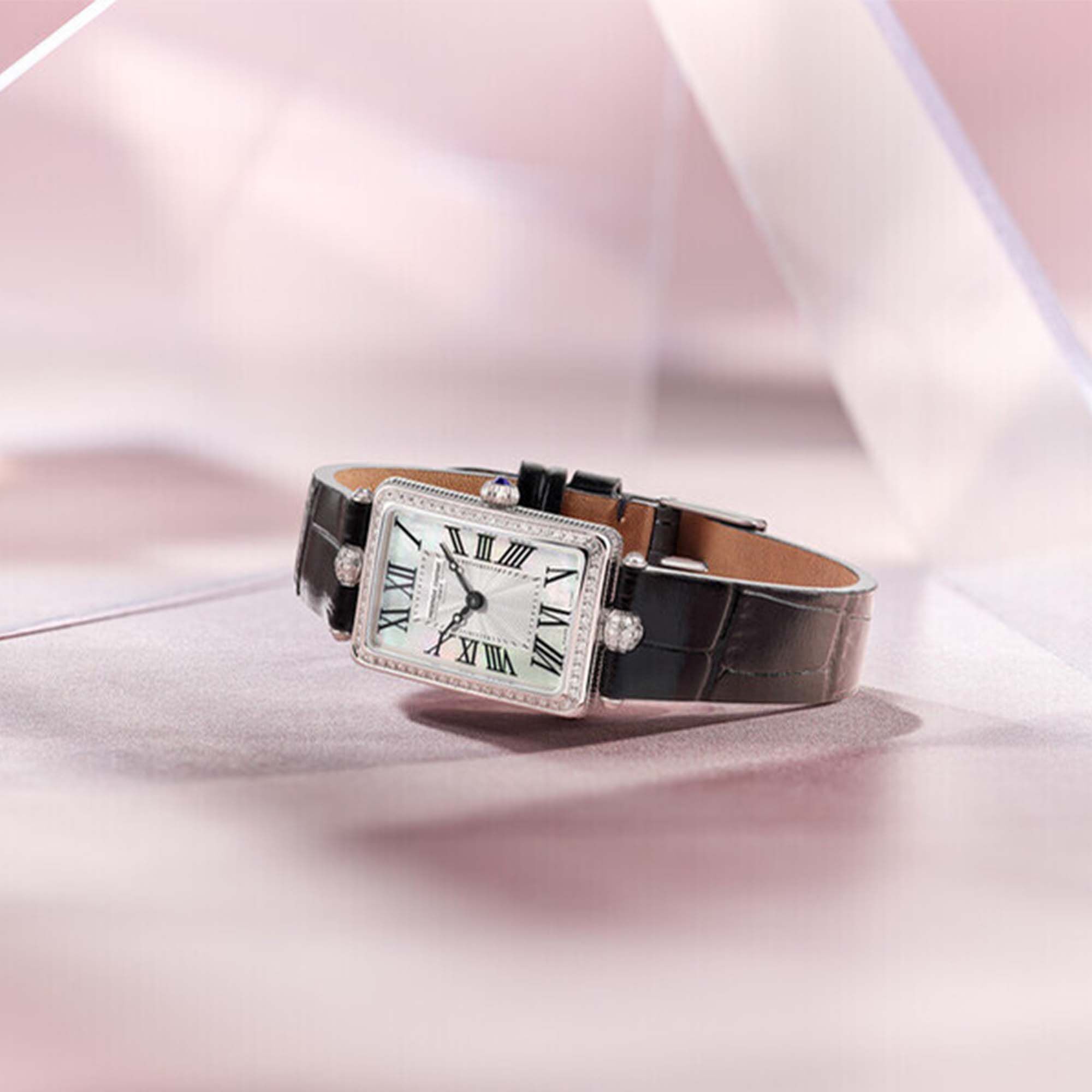 Montre frederique constant femme diamant sale